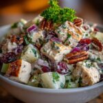 Chicken Pear Pecan Yogurt Salad Recipe