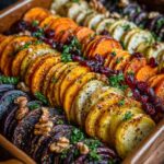 Carrot Bake with Cranberry-Honey Drizzle Recipe