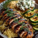 rzo with Whipped Feta & Grilled Zucchini Recipe