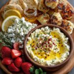 Whipped Feta & Hot Honey Party Board Recipe