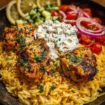 n Orzo Bowl with Lemon Feta Yogurt Sauce Recipe