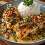Tropical Grouper with Spicy Coconut (Ready in 5 Minutes) Recipe