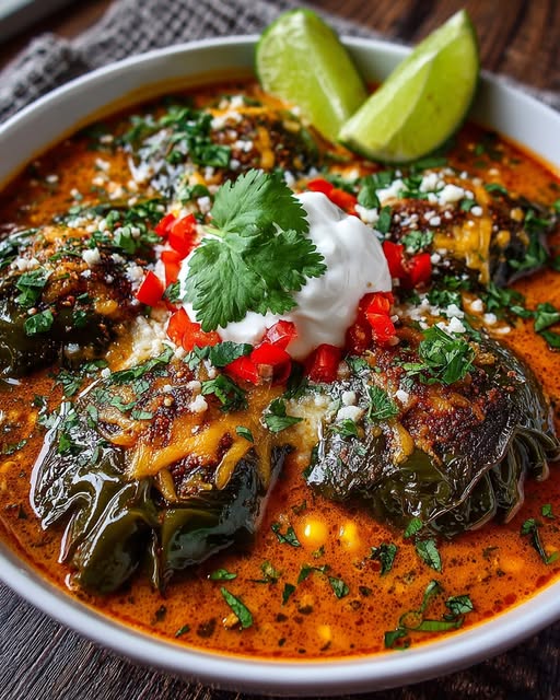 Chile Relleno Soup Recipe 4 Chile Relleno Soup Recipe - Recipe Image
