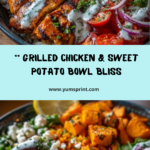 sh Veggies and Light Garlic Yogurt Sauce Recipe