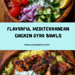 Gyro Bowls with Creamy Tzatziki Drizzle Recipe