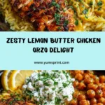 Spoon orzo onto plates Recipe