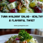 Healthy Tuna Waldorf Salad Recipe