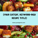 Blood Orange & Avocado Salad with Halloumi Croutons Recipe