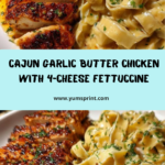 with Creamy Fettuccine Four-Cheese Sauce Recipe
