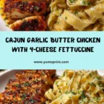 with Creamy Fettuccine Four-Cheese Sauce Recipe