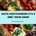 Bread and Feta Board with Honey Drizzle Recipe