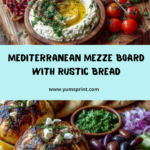 Rustic Mediterranean Bread and Mezze Board Recipe