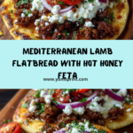atbread with Garlic Hot Honey Feta Cream Recipe