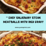 Salisbury Steak Meatballs Recipe