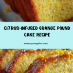 Orange Pound Cake Recipe