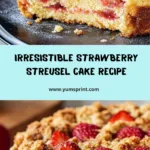 Strawberry Streusel Cake Recipe
