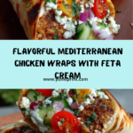 en Wrap with Garlic Hot Honey Feta Cream Recipe