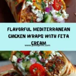 en Wrap with Garlic Hot Honey Feta Cream Recipe