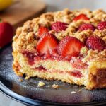 Strawberry Streusel Cake Recipe