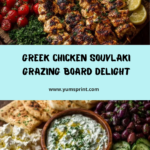 Grazing Board with Feta Dip & Olive Mix Recipe