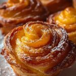 Peach Cinnamon Crescent Cruffins Recipe