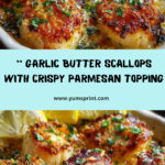 Garlic Butter Baked Scallops Recipe