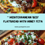 ef Flatbread with Whipped Hot Honey Feta Recipe