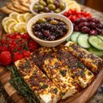 Marinated Olives & Pita Chips Recipe