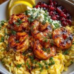 zo with Feta Sauce & Roasted Cranberries Recipe