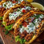 n Pita with Spicy Lemon Honey Feta Cream Recipe