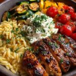 Bowl with Roasted Veggies & Whipped Feta Recipe