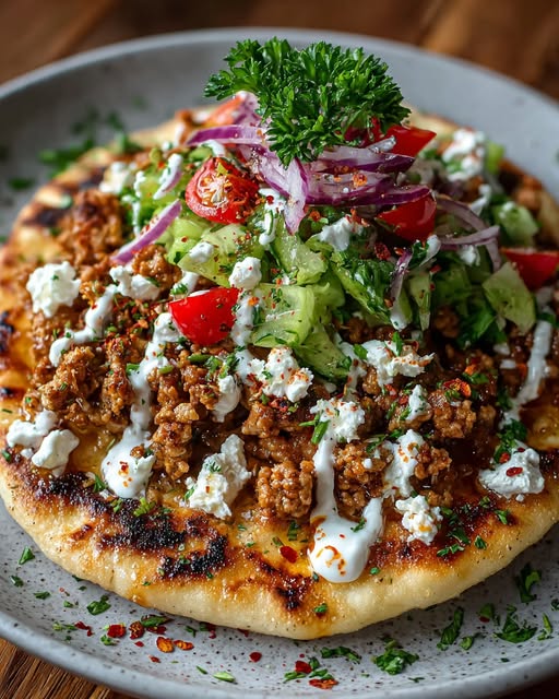 tbread with Spicy Lemon Honey Feta Cream Recipe