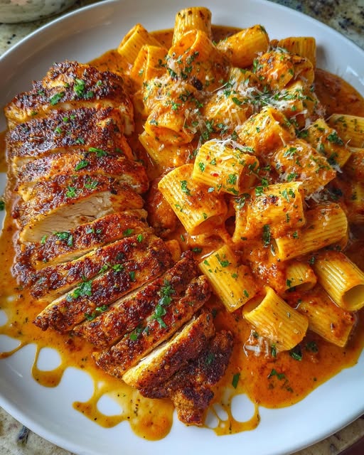 ni in Creamy Cajun Tomato Parmesan Sauce Recipe - Recipe Image