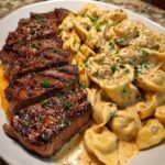 ips with Creamy Tortellini Alfredo Sauce Recipe
