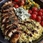 th Roasted Veggies & Garlic Whipped Feta Recipe