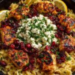 Whipped Feta Sauce & Roasted Cranberries Recipe