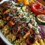 cous with Grilled Veggies & Whipped Feta Recipe
