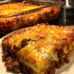 Cheesy Beef and Potato Casserole Recipe