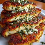 mon Feta Chicken Cutlets with Herb Crust Recipe
