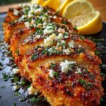 mon Feta Chicken with Italian Herb Crust Recipe