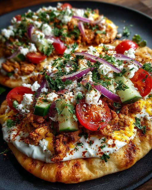 tbread with Spicy Lemon Honey Feta Cream Recipe