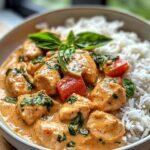 n Simmered in Creamy Coconut Curry Sauce Recipe