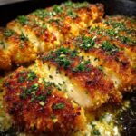 Crispy Hot Honey Lemon Goat Cheese Chicken with Herb Crust Recipe