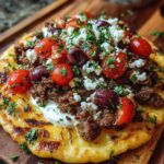 ef Flatbread with Whipped Hot Honey Feta Recipe