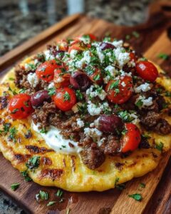 ef Flatbread with Whipped Hot Honey Feta Recipe