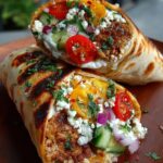 en Wrap with Garlic Hot Honey Feta Cream Recipe