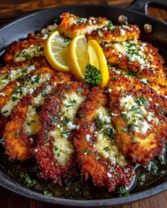 a Chicken Cutlets with Garlic Herb Crust Recipe
