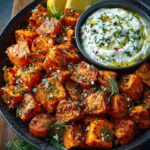Crispy Sweet Potato Bites with Whipped Feta Recipe