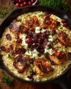 h Feta Sauce & Maple Roasted Cranberries Recipe