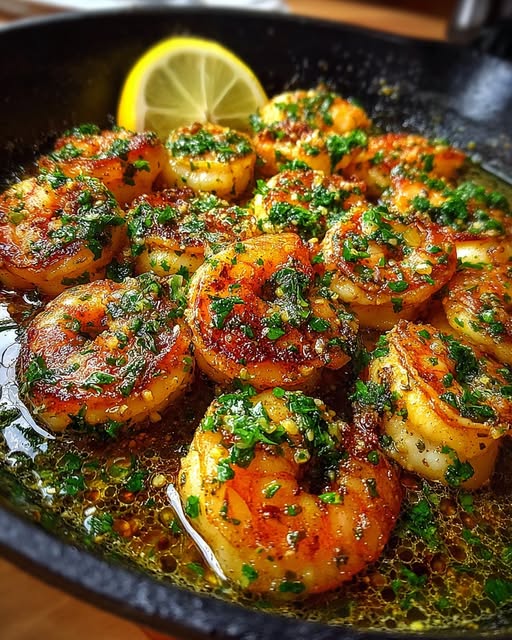 Lemon Garlic Shrimp Skillet (10-Minute Dinner Magic!) Recipe - Recipe Image
